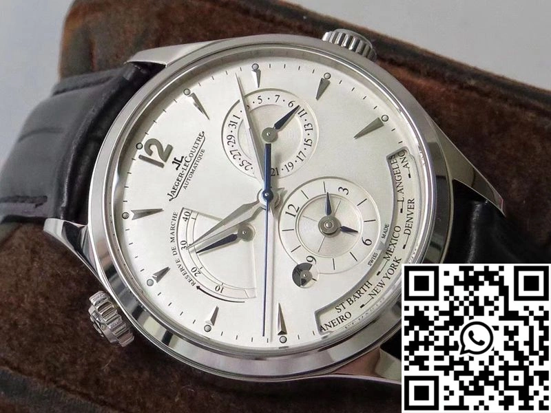 Jaeger-LeCoultre Master Geographic Q1428421 ZF Factory Silver Dial
