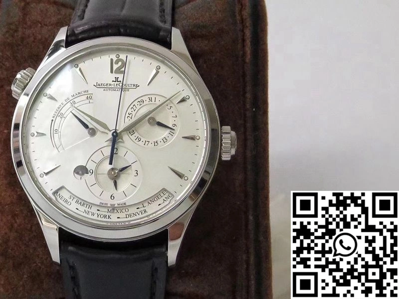 Jaeger-LeCoultre Master Geographic Q1428421 ZF Factory Silver Dial