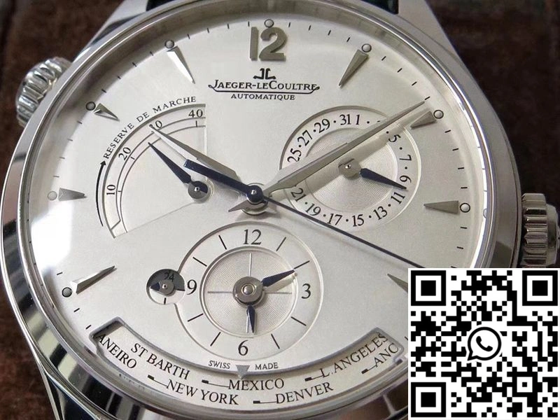 Jaeger-LeCoultre Master Geographic Q1428421 ZF Factory Silver Dial