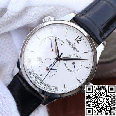 Jaeger-LeCoultre Master Geographic Steel 1428421 Silver Dial