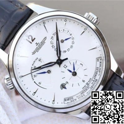Jaeger-LeCoultre Master Geographic Steel 1428421 Silver Dial