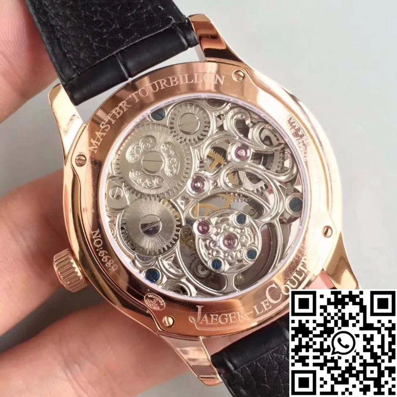 Jaeger-LeCoultre Master Grande Tradition Tourbillon Rose Gold White Dial