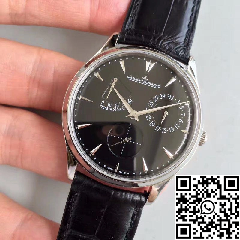 Jaeger-LeCoultre Master Ultra Thin 1378480 39MM ZF Factory Black Dial