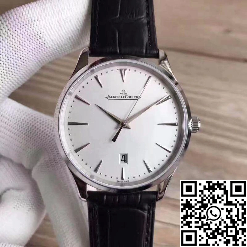 Jaeger-LeCoultre Master Ultra Thin Date 1288420 ZF Factory Silver Dial