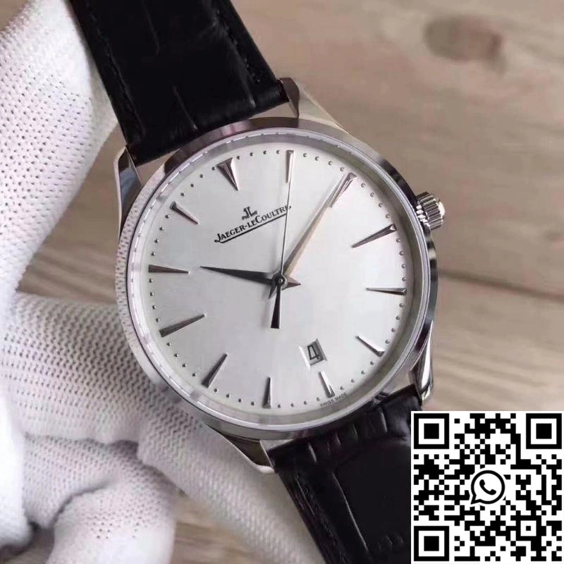 Jaeger-LeCoultre Master Ultra Thin Date 1288420 ZF Factory Silver Dial