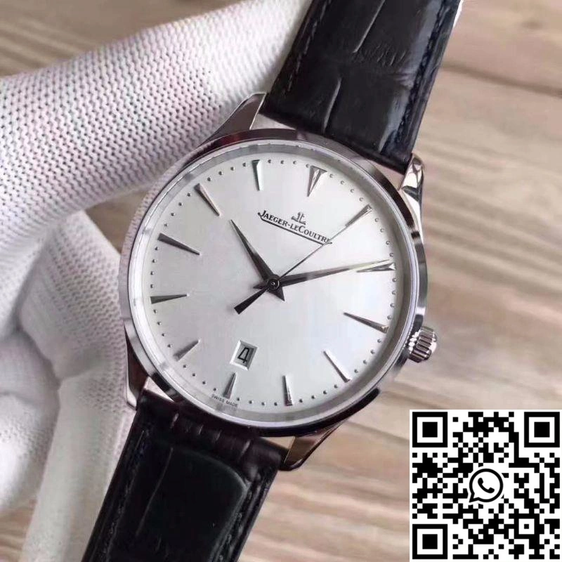Jaeger-LeCoultre Master Ultra Thin Date 1288420 ZF Factory Silver Dial