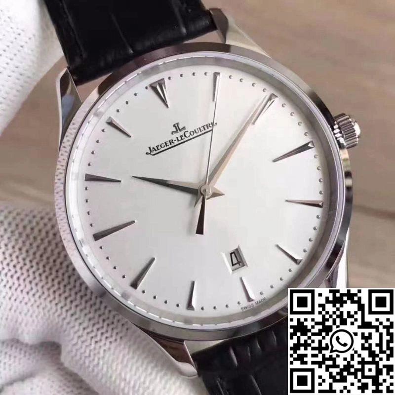 Jaeger-LeCoultre Master Ultra Thin Date 1288420 ZF Factory Silver Dial