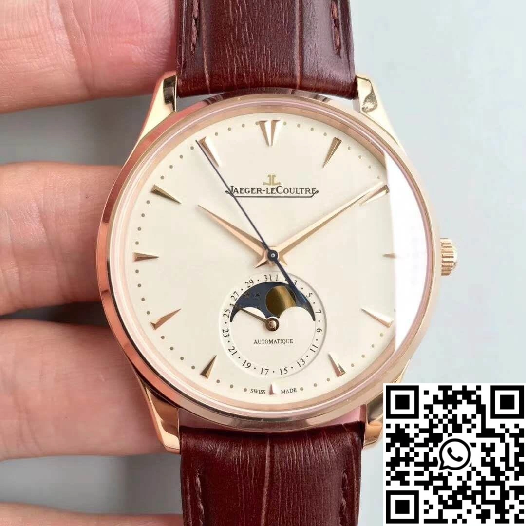 Jaeger-LeCoultre Master Ultra Thin Moon 1362520 ZF Factory White Dial
