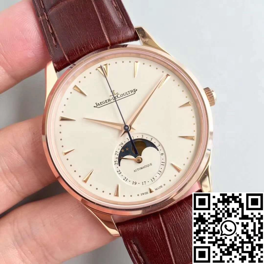 Jaeger-LeCoultre Master Ultra Thin Moon 1362520 ZF Factory White Dial
