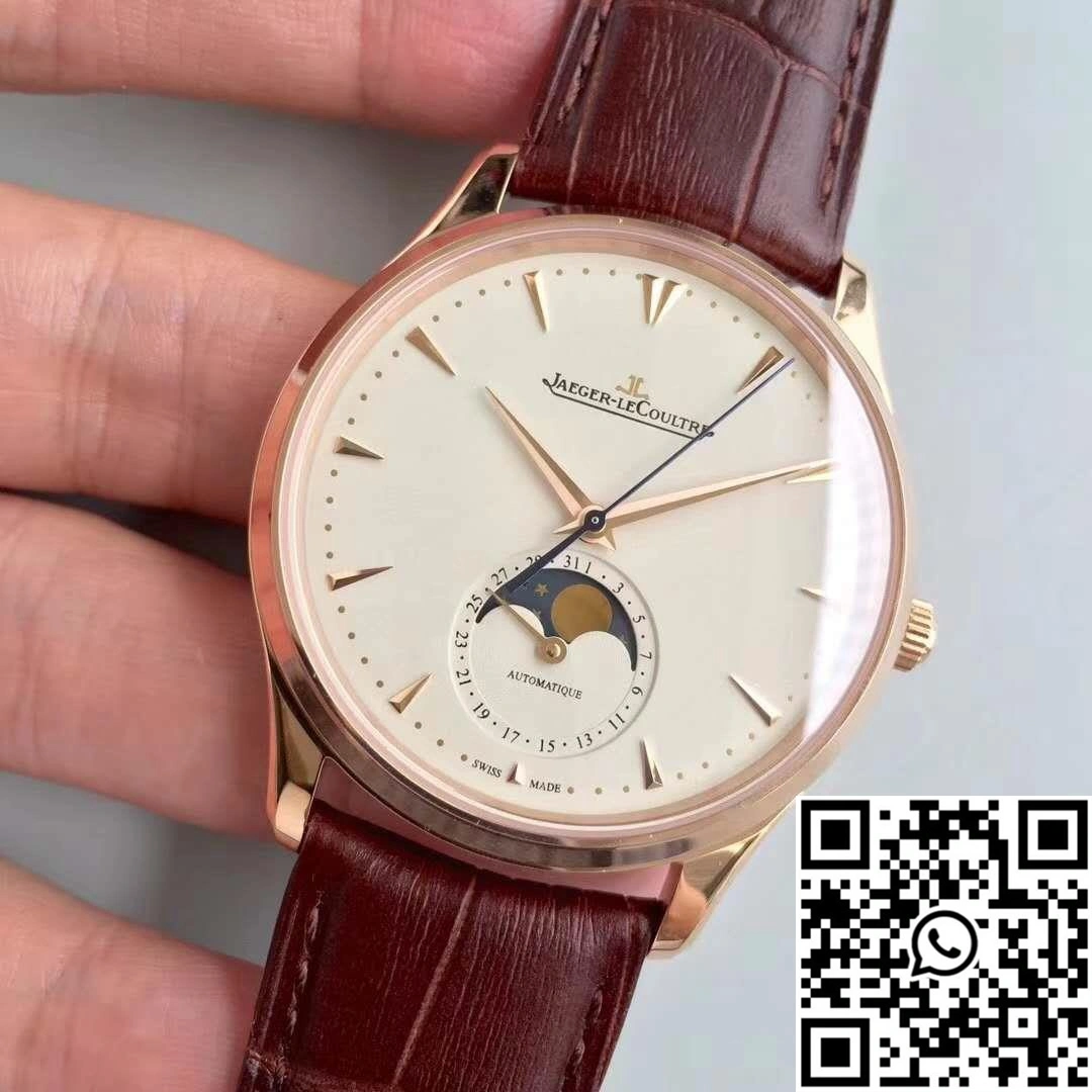 Jaeger-LeCoultre Master Ultra Thin Moon 1362520 ZF Factory White Dial