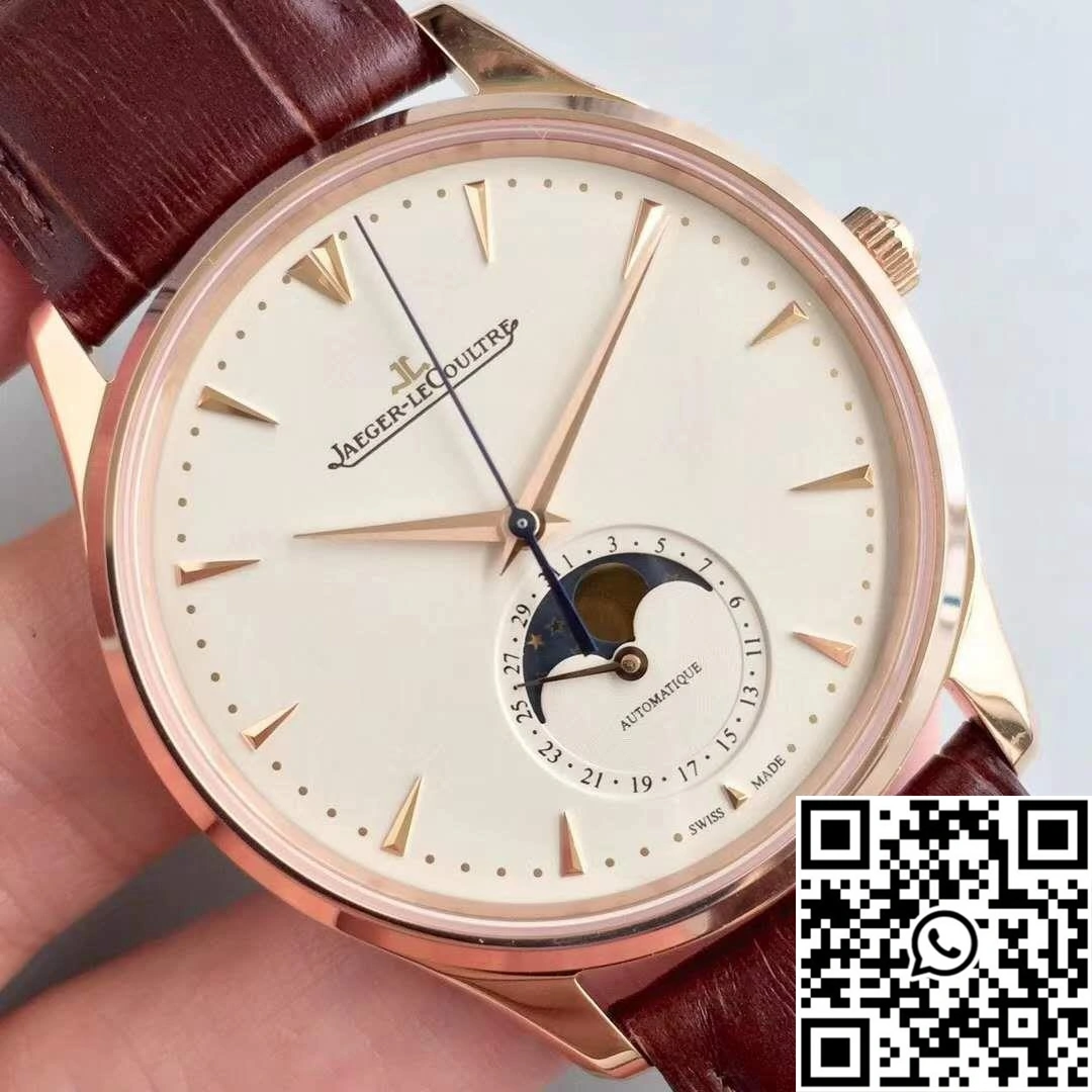 Jaeger-LeCoultre Master Ultra Thin Moon 1362520 ZF Factory White Dial