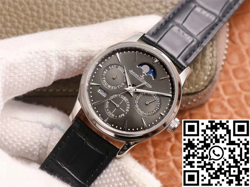 Jaeger-LeCoultre Master Ultra Thin Moon Perpetual Calendar 130354J V9 Factory Gray Dial
