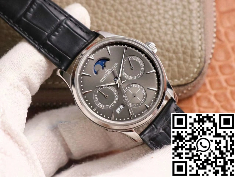 Jaeger-LeCoultre Master Ultra Thin Moon Perpetual Calendar 130354J V9 Factory Gray Dial