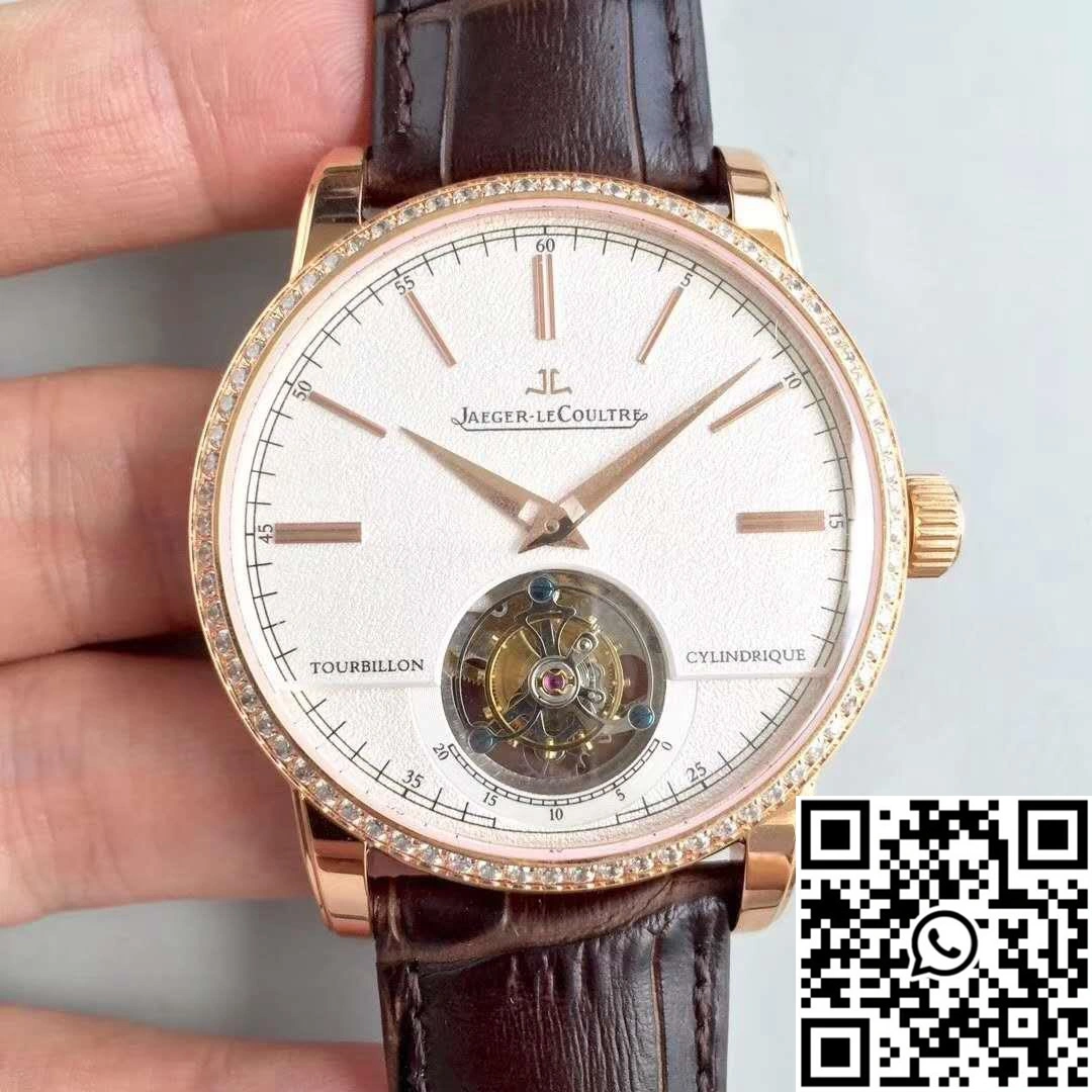 Jaeger-LeCoultre Master Ultra Thin Q1322410 Tourbillon Beige Dial
