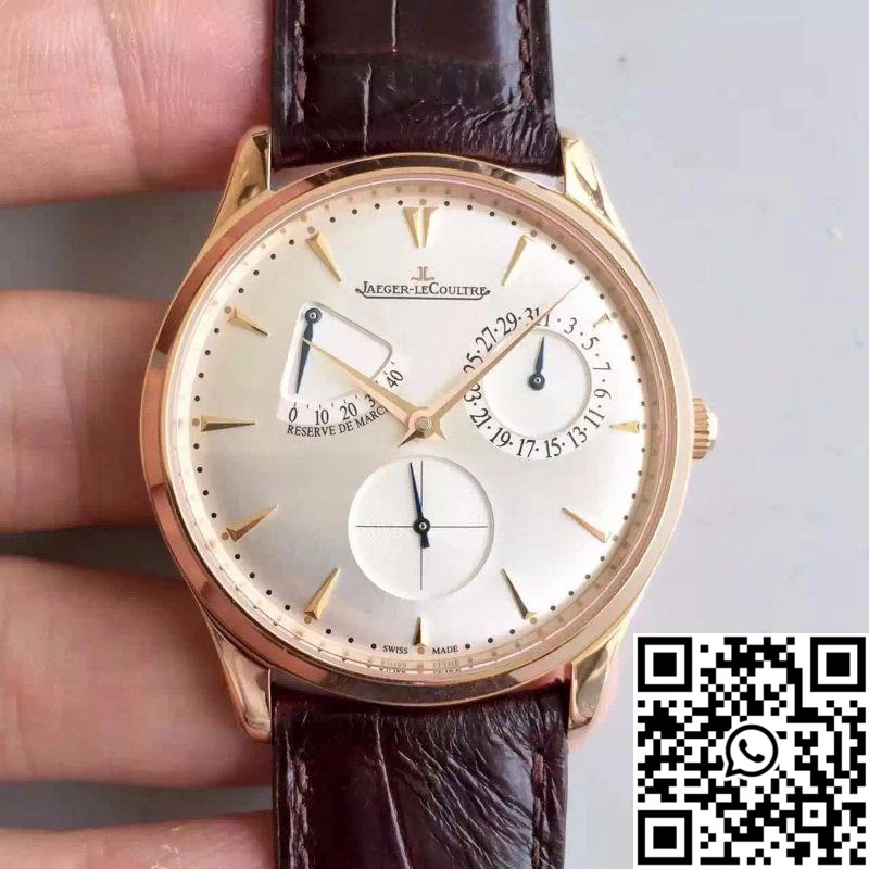 Jaeger-LeCoultre Master Ultra Thin Reserve De Marche 1372520 ZF Factory Silver Dial