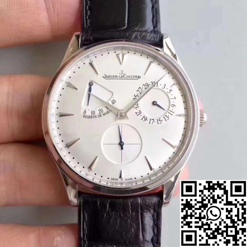 Jaeger-LeCoultre Master Ultra Thin Reserve De Marche 1378420 ZF Factory Silver Dial