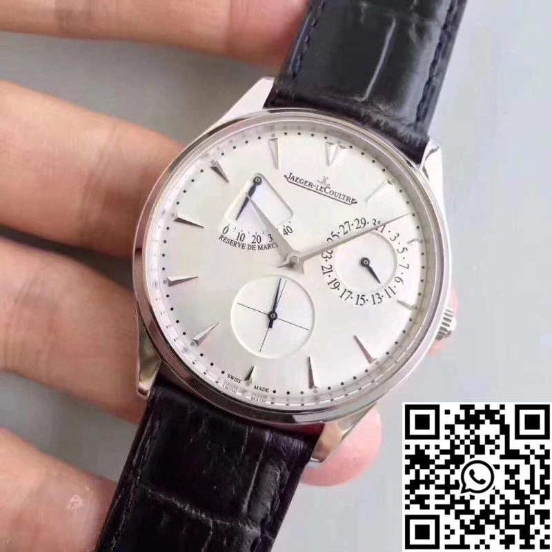 Jaeger-LeCoultre Master Ultra Thin Reserve De Marche 1378420 ZF Factory Silver Dial
