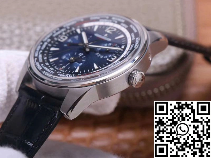 Jaeger LeCoultre Polaris Geographic WT 904847Z ZF Factory Blue Black Gradient Dial