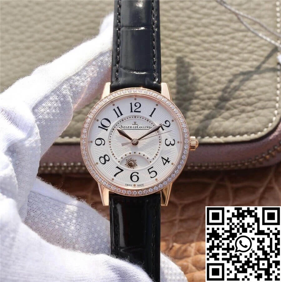 Jaeger LeCoultre Rendez Vous 3442430 ZF Factory Rose Gold Silver Dial