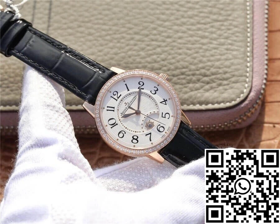 Jaeger LeCoultre Rendez Vous 3442430 ZF Factory Rose Gold Silver Dial