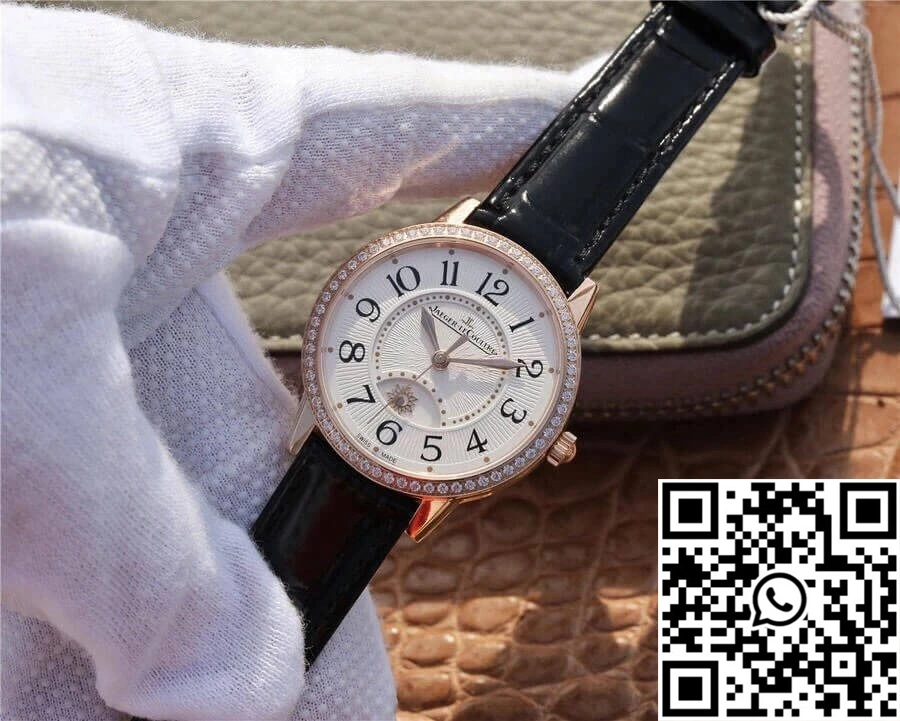 Jaeger LeCoultre Rendez Vous 3442430 ZF Factory Rose Gold Silver Dial