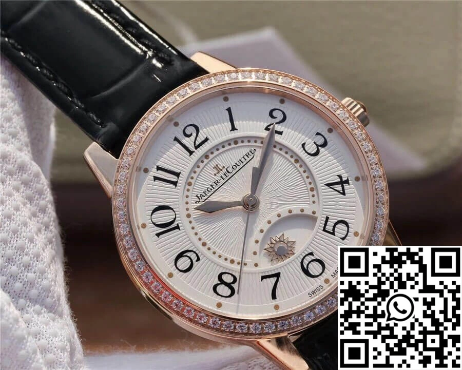 Jaeger LeCoultre Rendez Vous 3442430 ZF Factory Rose Gold Silver Dial