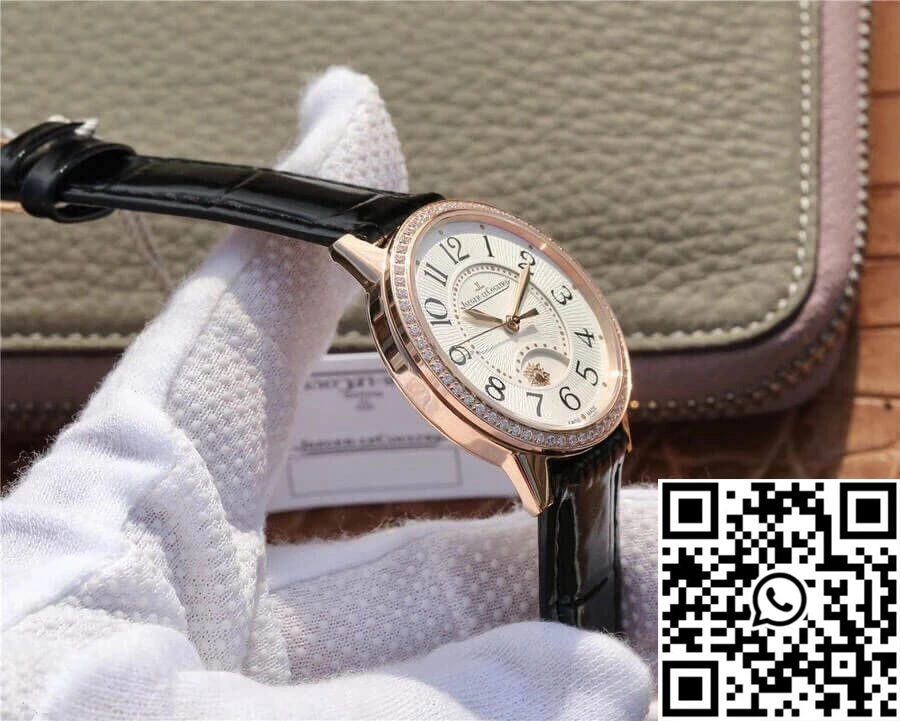 Jaeger LeCoultre Rendez Vous 3442430 ZF Factory Rose Gold Silver Dial