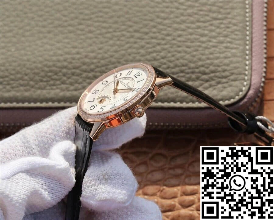 Jaeger LeCoultre Rendez Vous 3442430 ZF Factory Rose Gold Silver Dial