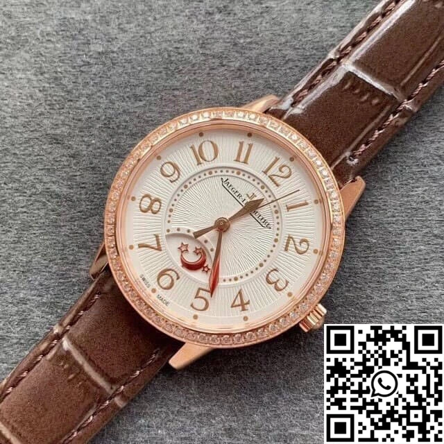 Jaeger LeCoultre Rendez Vous 3442440 ZF Factory Rose Gold Silver Dial