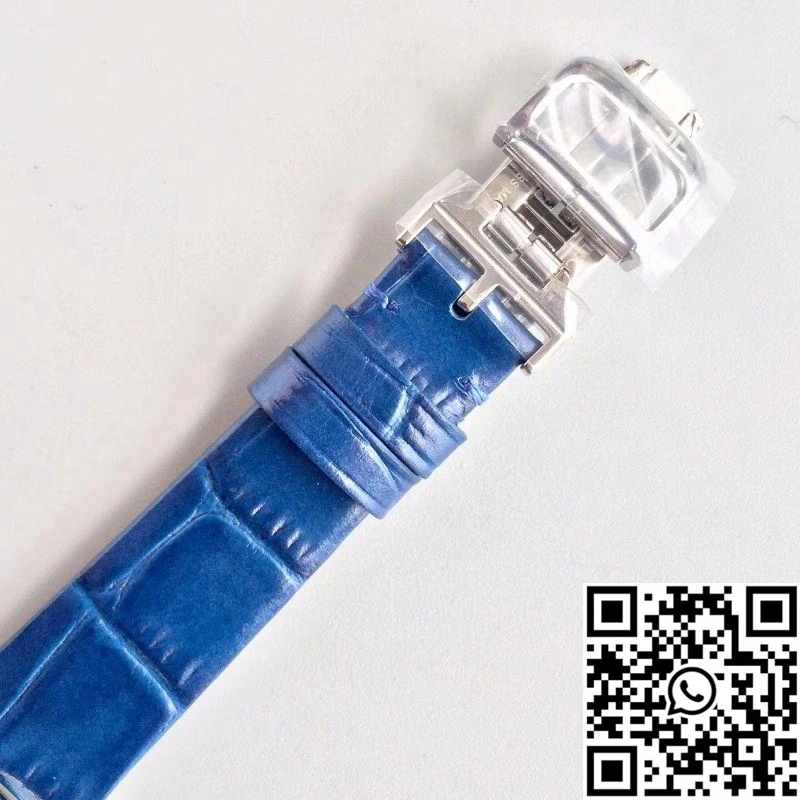 Jaeger-LeCoultre Rendez-Vous 3448420 Blue Leather Strap White Dial