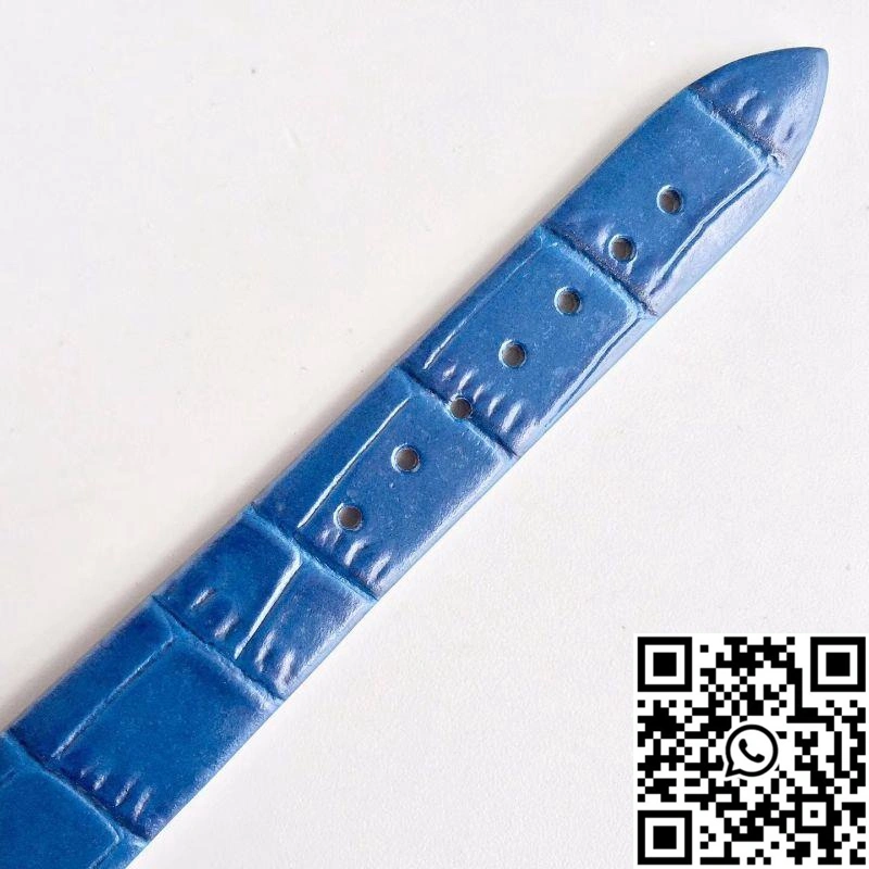 Jaeger-LeCoultre Rendez-Vous 3448420 Blue Leather Strap White Dial