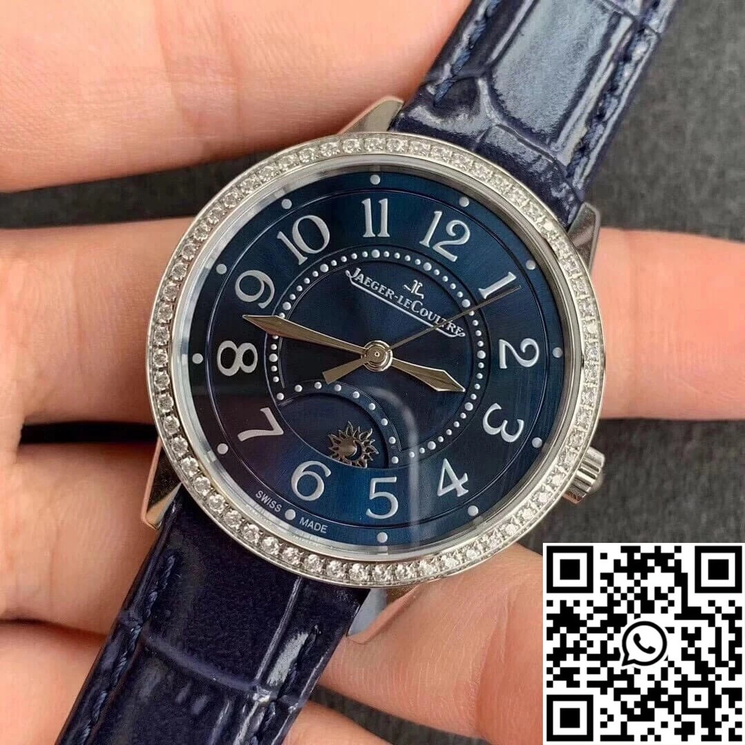 Jaeger LeCoultre Rendez Vous 3448480 ZF Factory Diamond Blue Dial