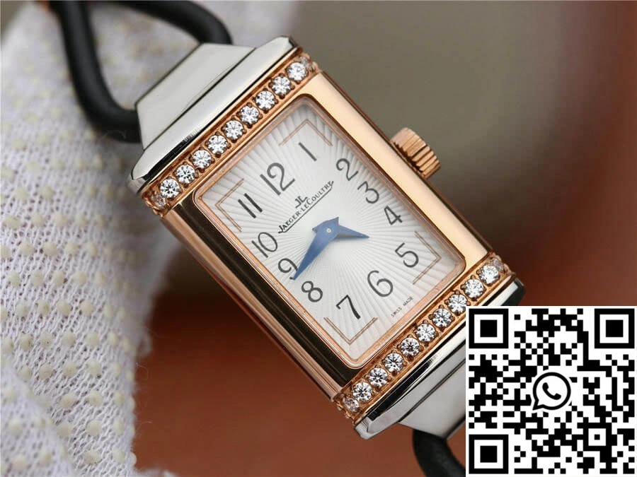 Jaeger-LeCoultre Reverso 3264520 MG Factory Diamond White Dial