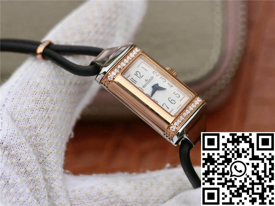 Jaeger-LeCoultre Reverso 3264520 MG Factory Diamond White Dial