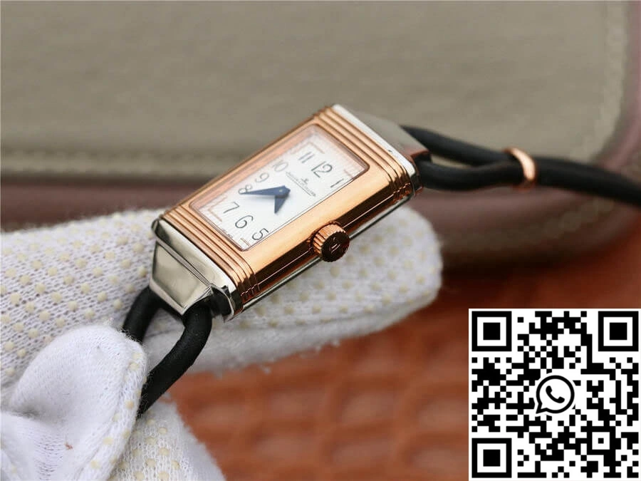Jaeger-LeCoultre Reverso 3264520 MG Factory Rose Gold White Dial