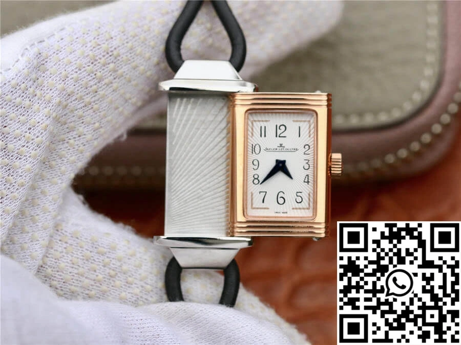 Jaeger-LeCoultre Reverso 3264520 MG Factory Rose Gold White Dial