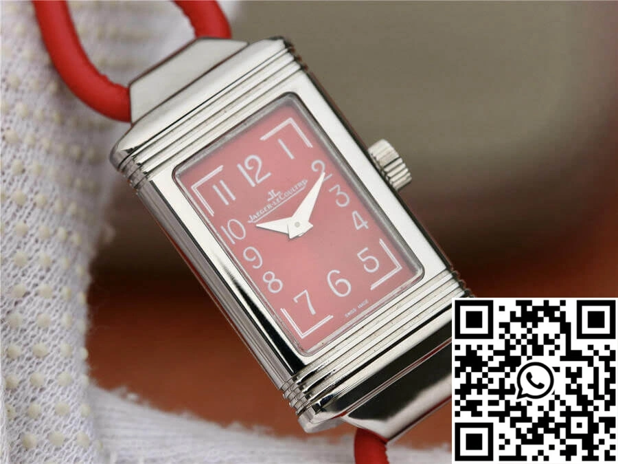 Jaeger-LeCoultre Reverso 3268560 MG Factory Stainless Steel Red Dial