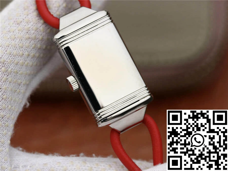 Jaeger-LeCoultre Reverso 3268560 MG Factory Stainless Steel Red Dial
