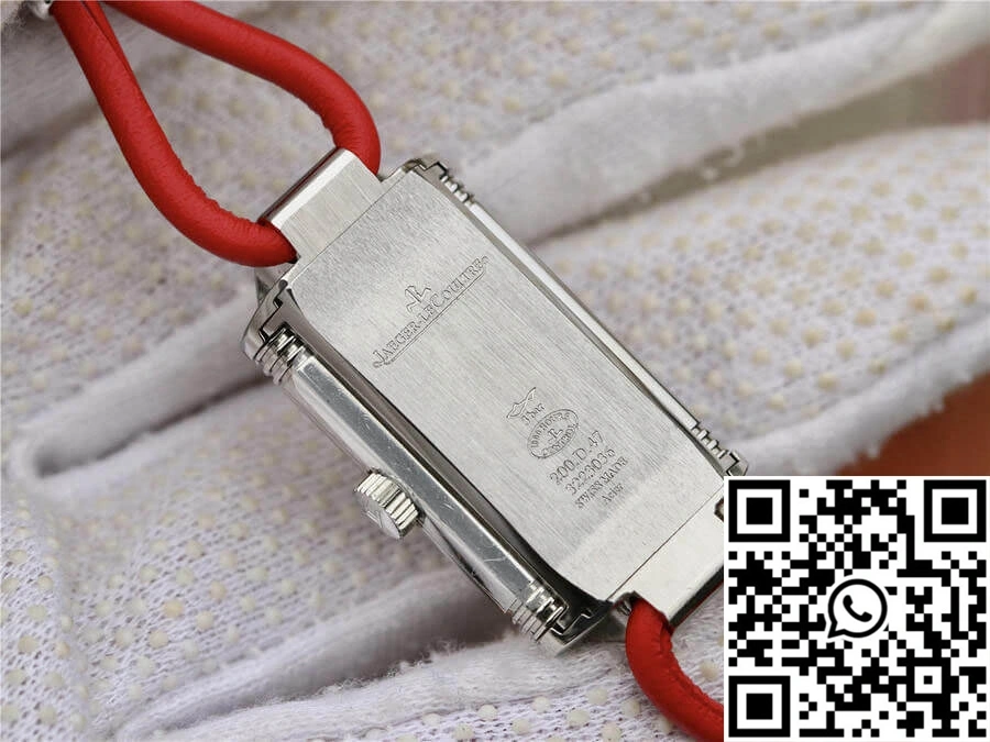 Jaeger-LeCoultre Reverso 3268560 MG Factory Stainless Steel Red Dial