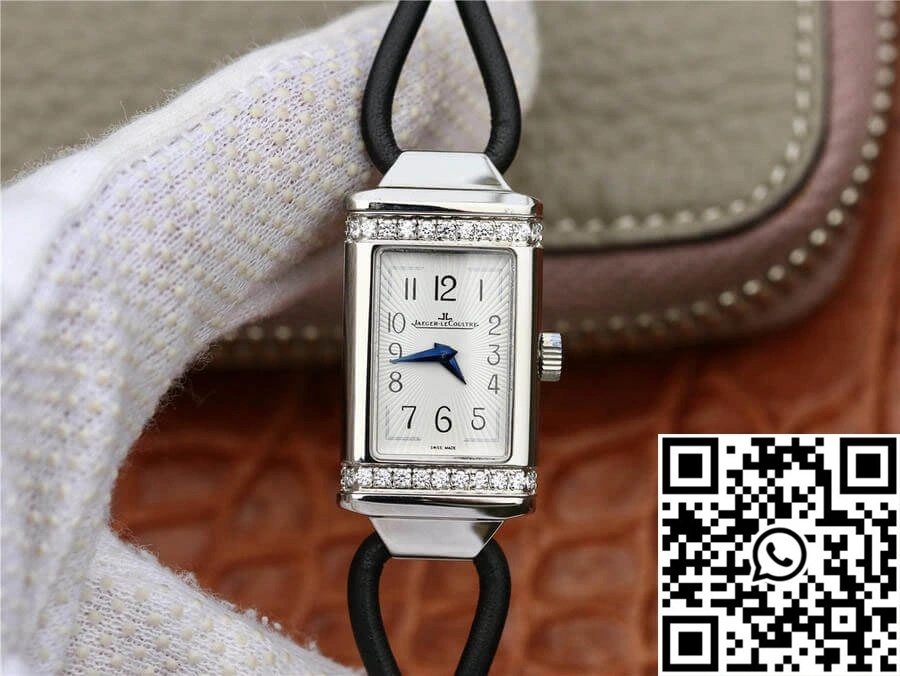 Jaeger-LeCoultre Reverso MG Factory Diamond White Dial