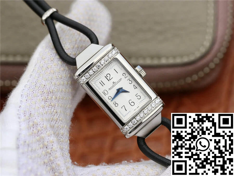Jaeger-LeCoultre Reverso MG Factory Diamond White Dial