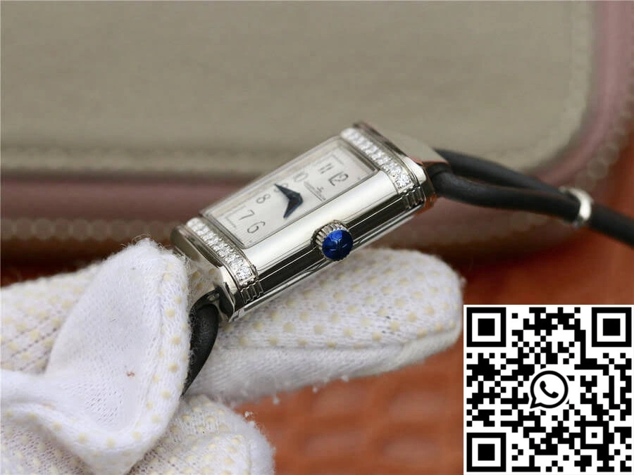 Jaeger-LeCoultre Reverso MG Factory Diamond White Dial
