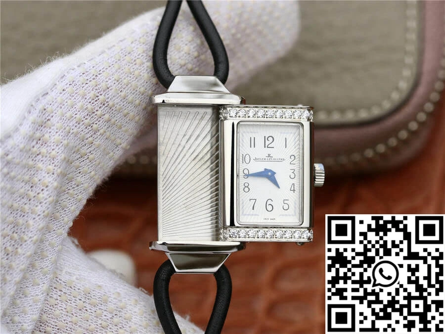 Jaeger-LeCoultre Reverso MG Factory Diamond White Dial