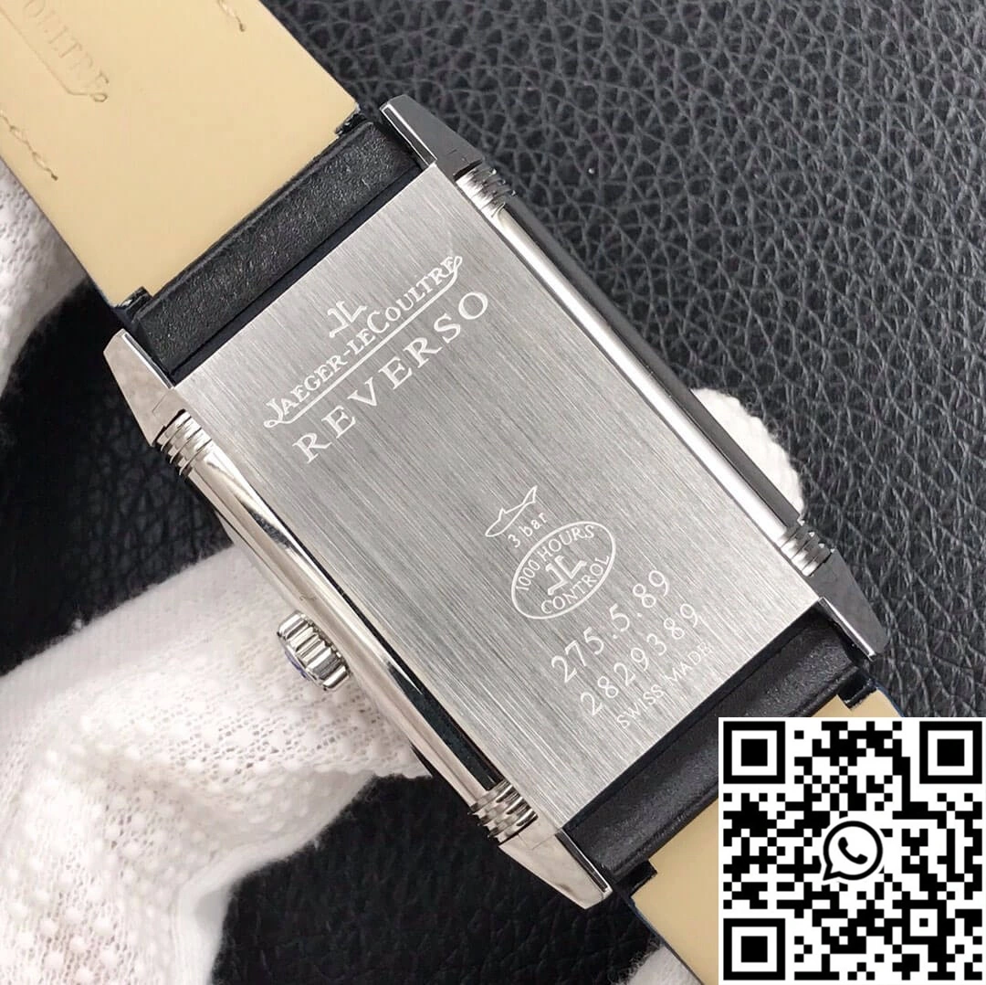 Jaeger LeCoultre Reverso Tribute Double-sided Double Time Zone Flip MG Factory Blue Dial