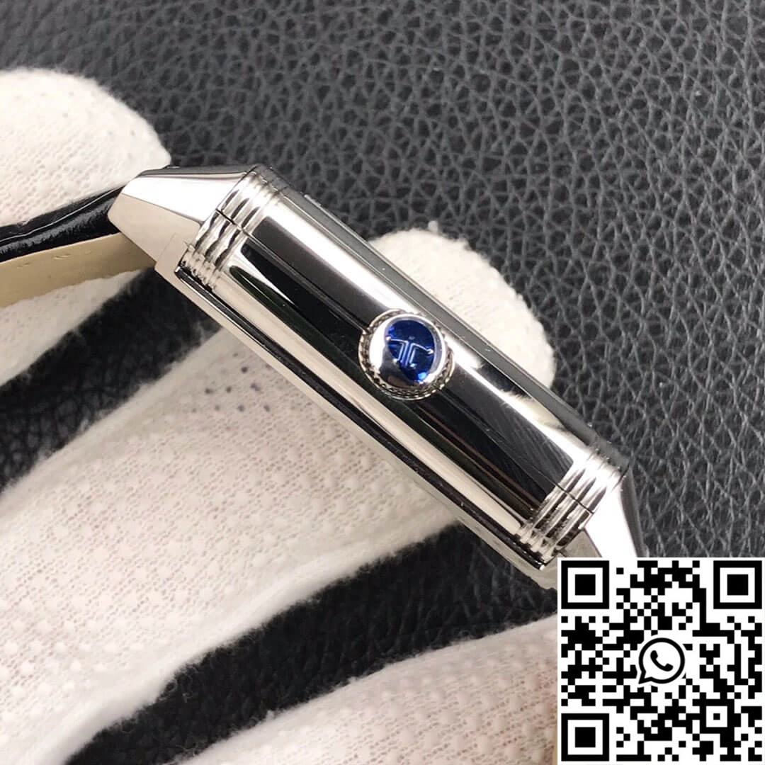 Jaeger LeCoultre Reverso Tribute Double-sided Double Time Zone Flip MG Factory White Dial
