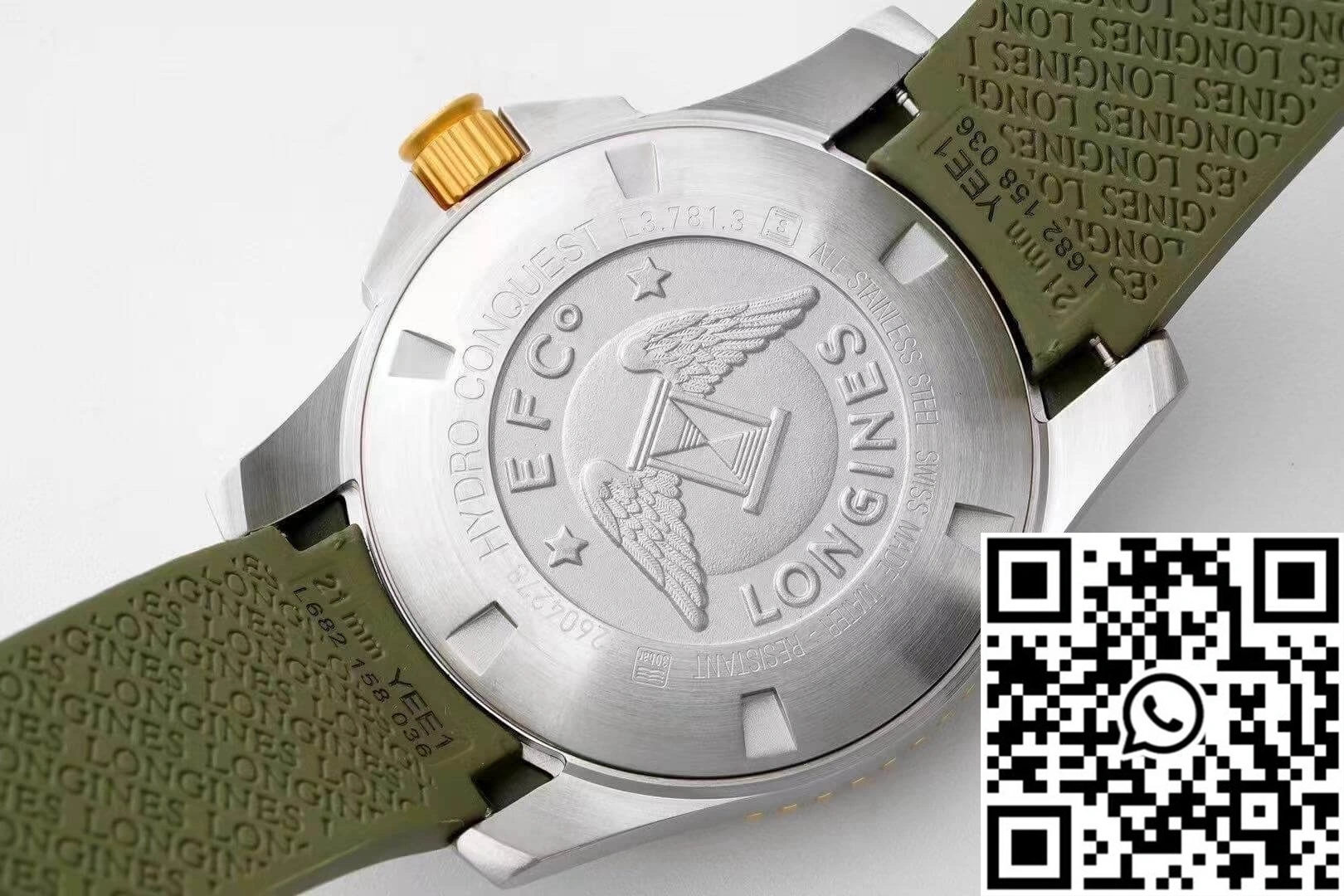 Longines Concas L3.781.3.06.9 ZF Factory Green Dial
