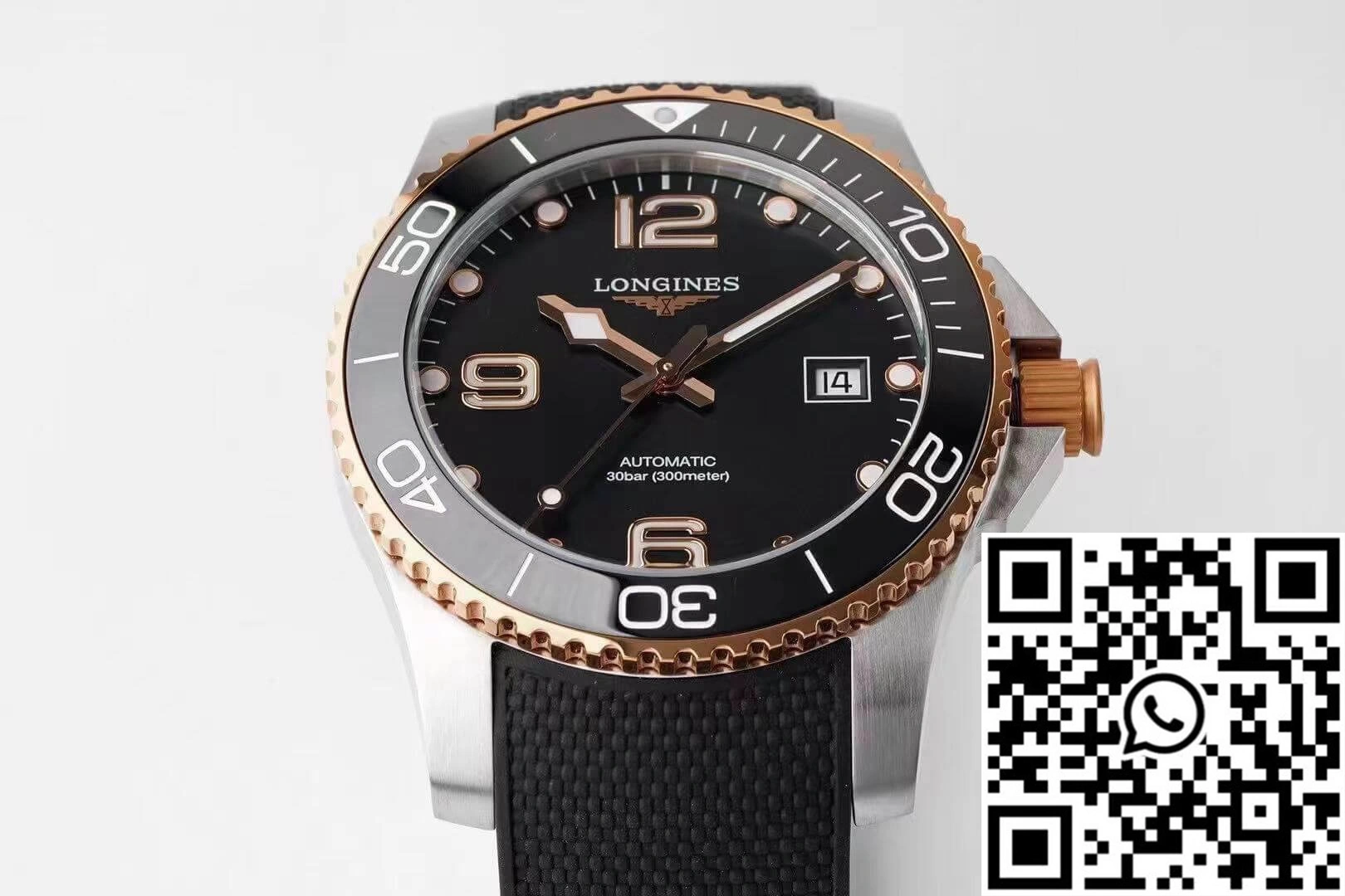 Longines Concas L3.781.3.58.9 ZF Factory Black Dial
