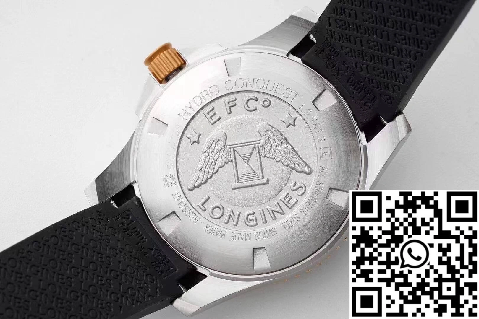 Longines Concas L3.781.3.58.9 ZF Factory Black Dial