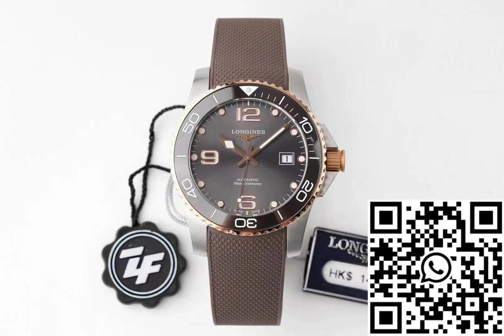 Longines Concas L3.781.3.78.9 ZF Factory Grey Dial
