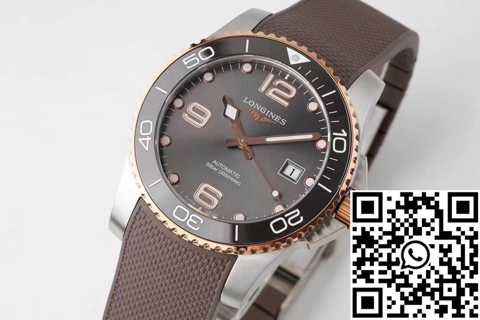 Longines Concas L3.781.3.78.9 ZF Factory Grey Dial